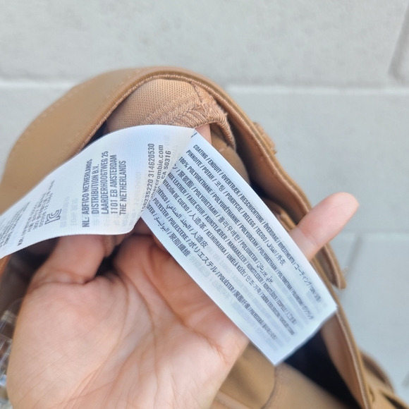 Abercrombie & Fitch | The 90s Straight Ultra High Rise Vegan Faux Leather Pants - Picture 10 of 10